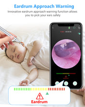 Load image into Gallery viewer, [US Ship] Ear Wax Removal Camera Tool - Wireless Ear Cleaner Otoscope with Light, WiFi Ear Cleaning kit HD Ear Endoscope with Ear Spoon, Ear Camera and Wax Remover for iPhone, Android Phone and Table
